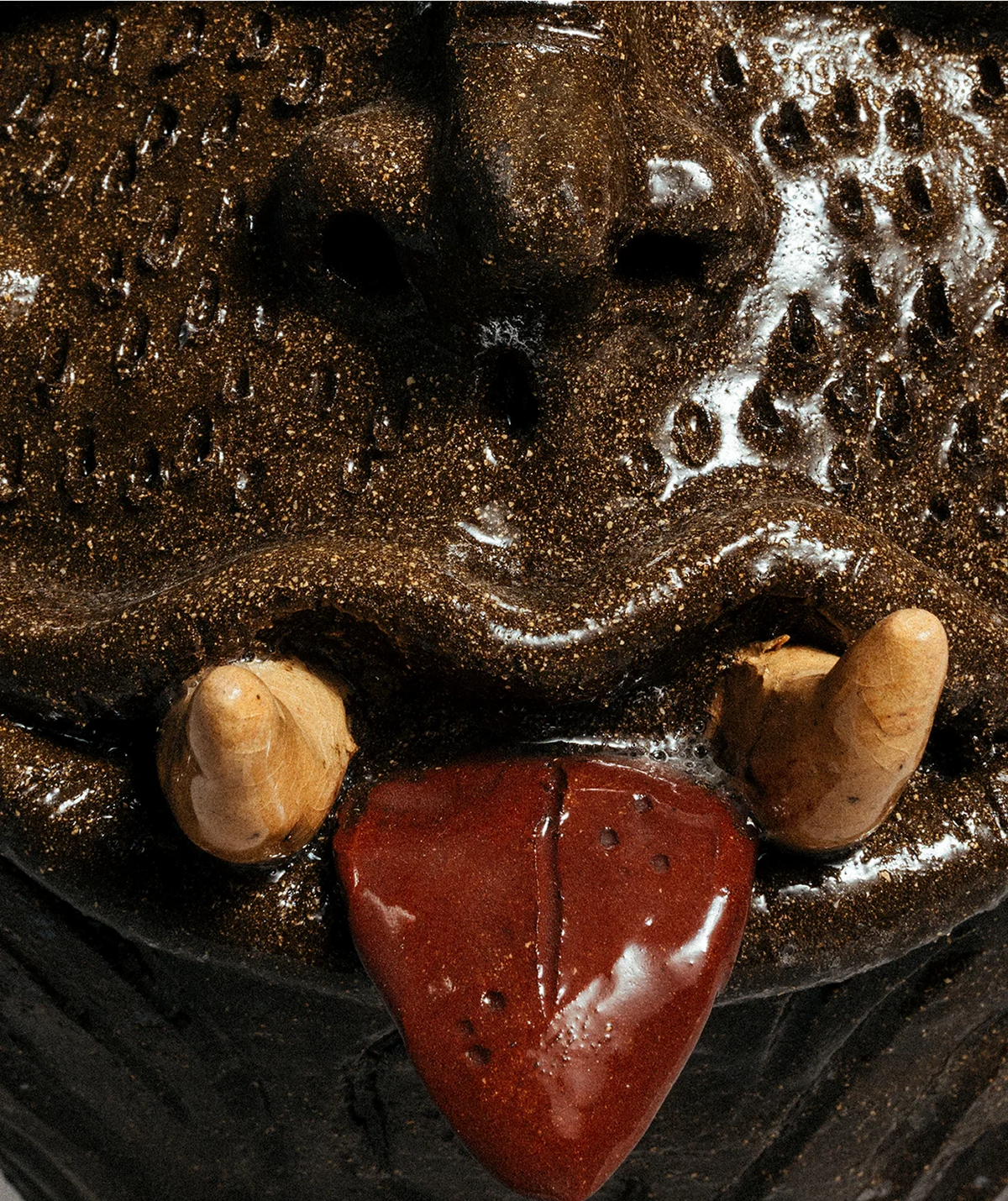 Tusks and tongue