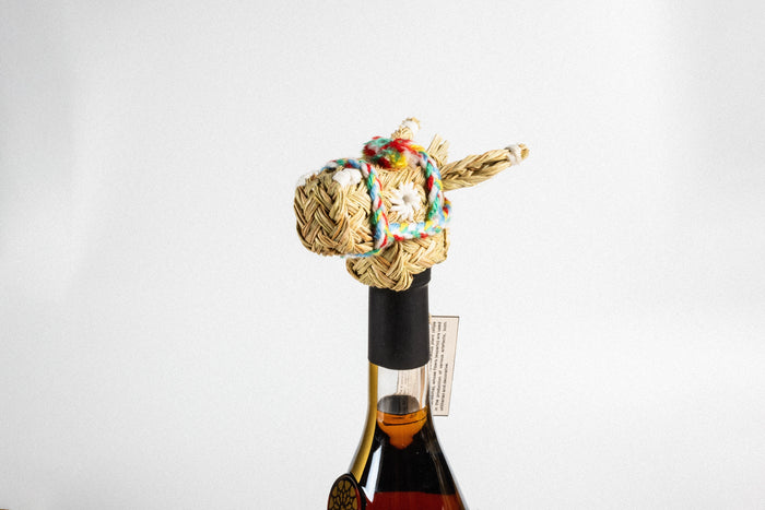 Tête d'âne pour bouteille