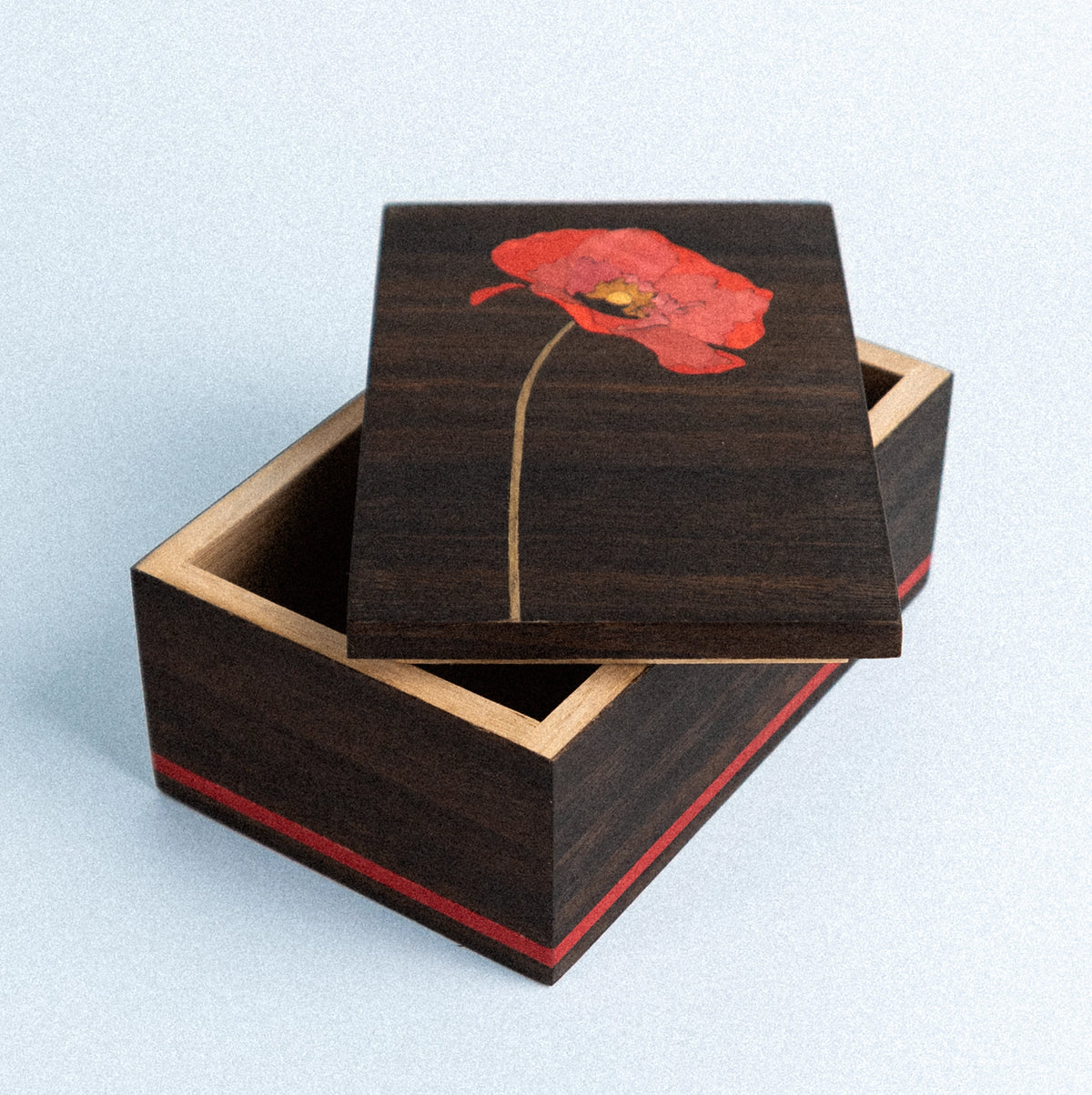 Schatulle Mohnblume