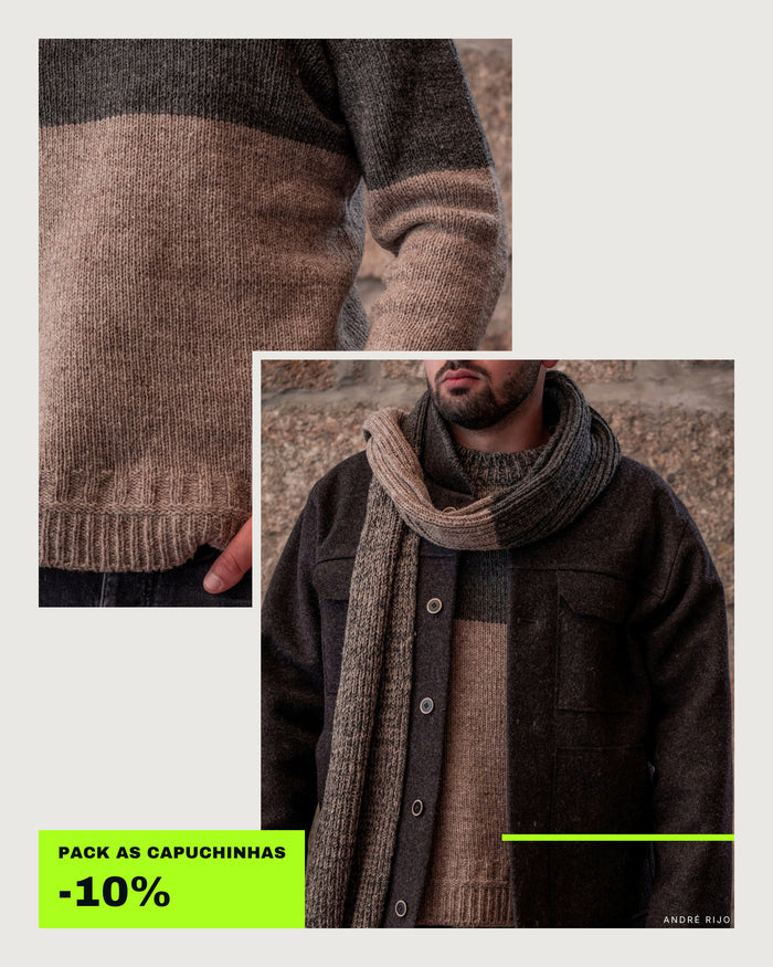 Pack Montemuro: Camisola e Cachecol
