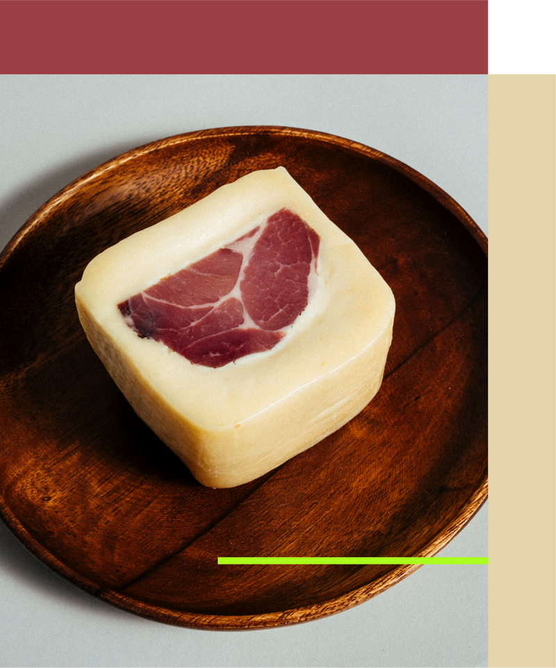 Smoked Pork Neck in Senra Cheese