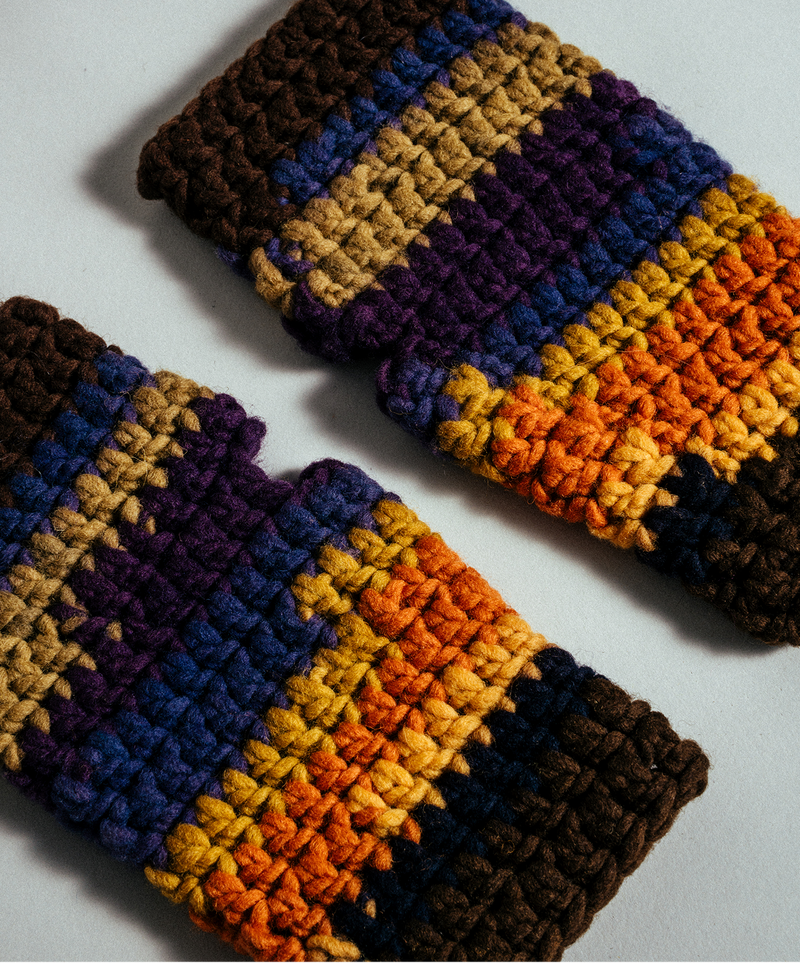 Fingerless Wool Gloves