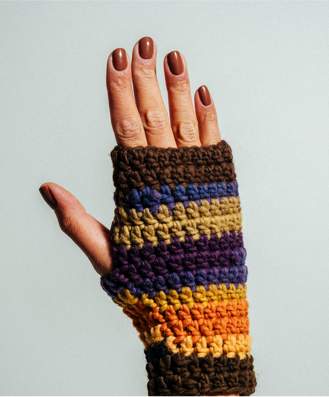 Fingerless Wool Gloves
