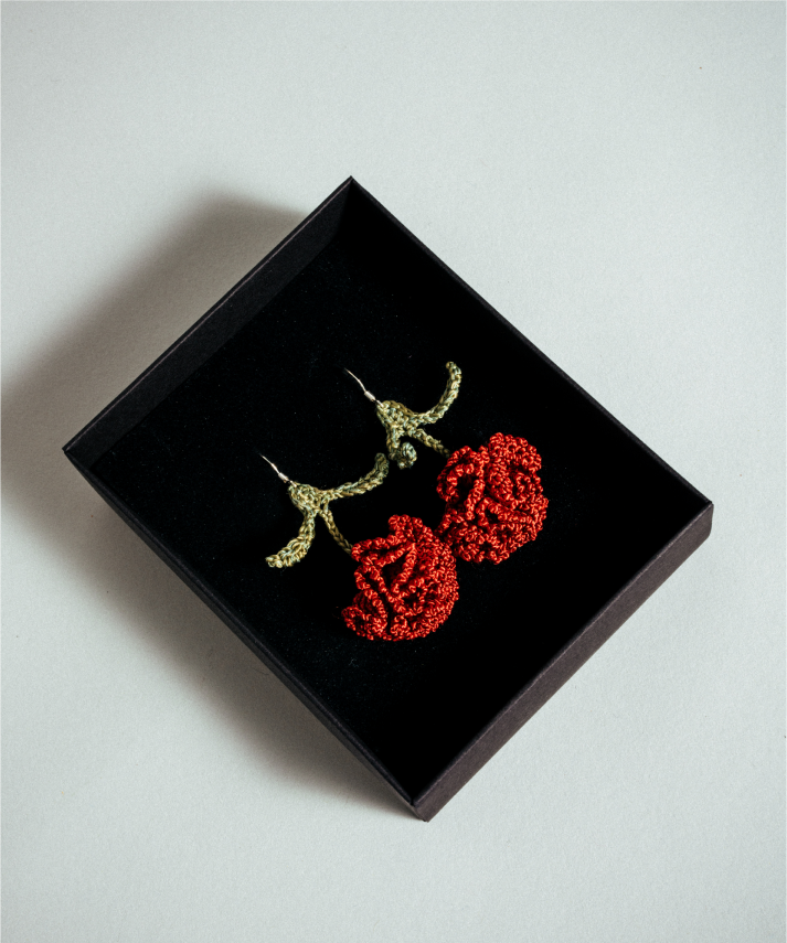 Carnation Earrings