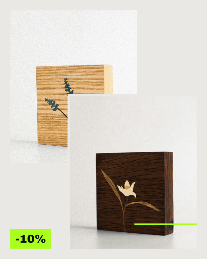 Combinação Rara: Marchetaria, Lavanda e Flor de Laranjeira