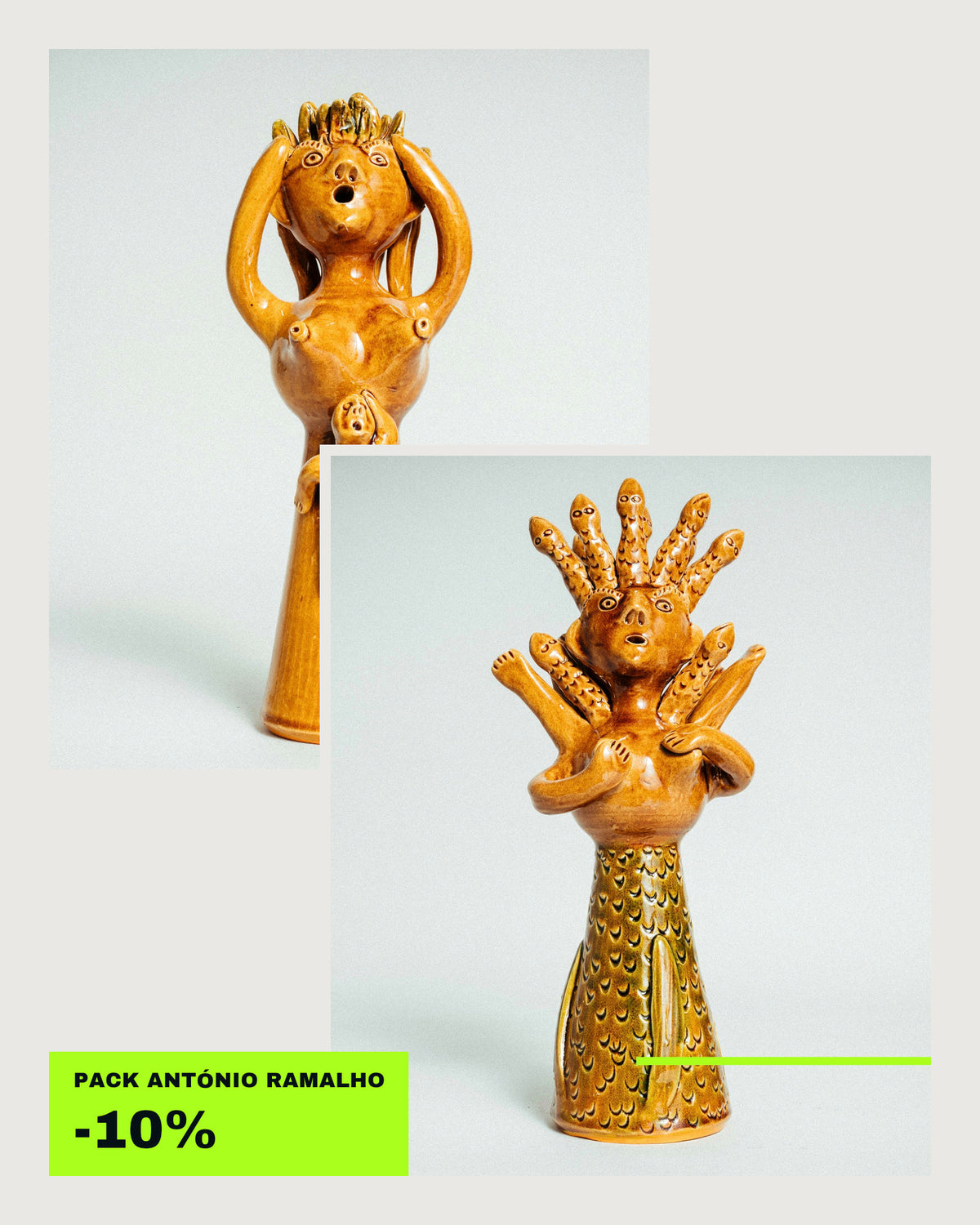 Pack Mitos de Barcelos: Parideira e Medusa